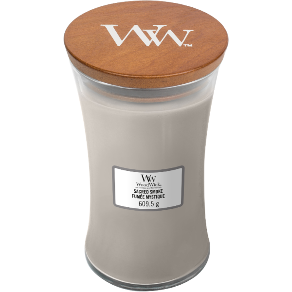 Woodwick Sacred smoke large candle